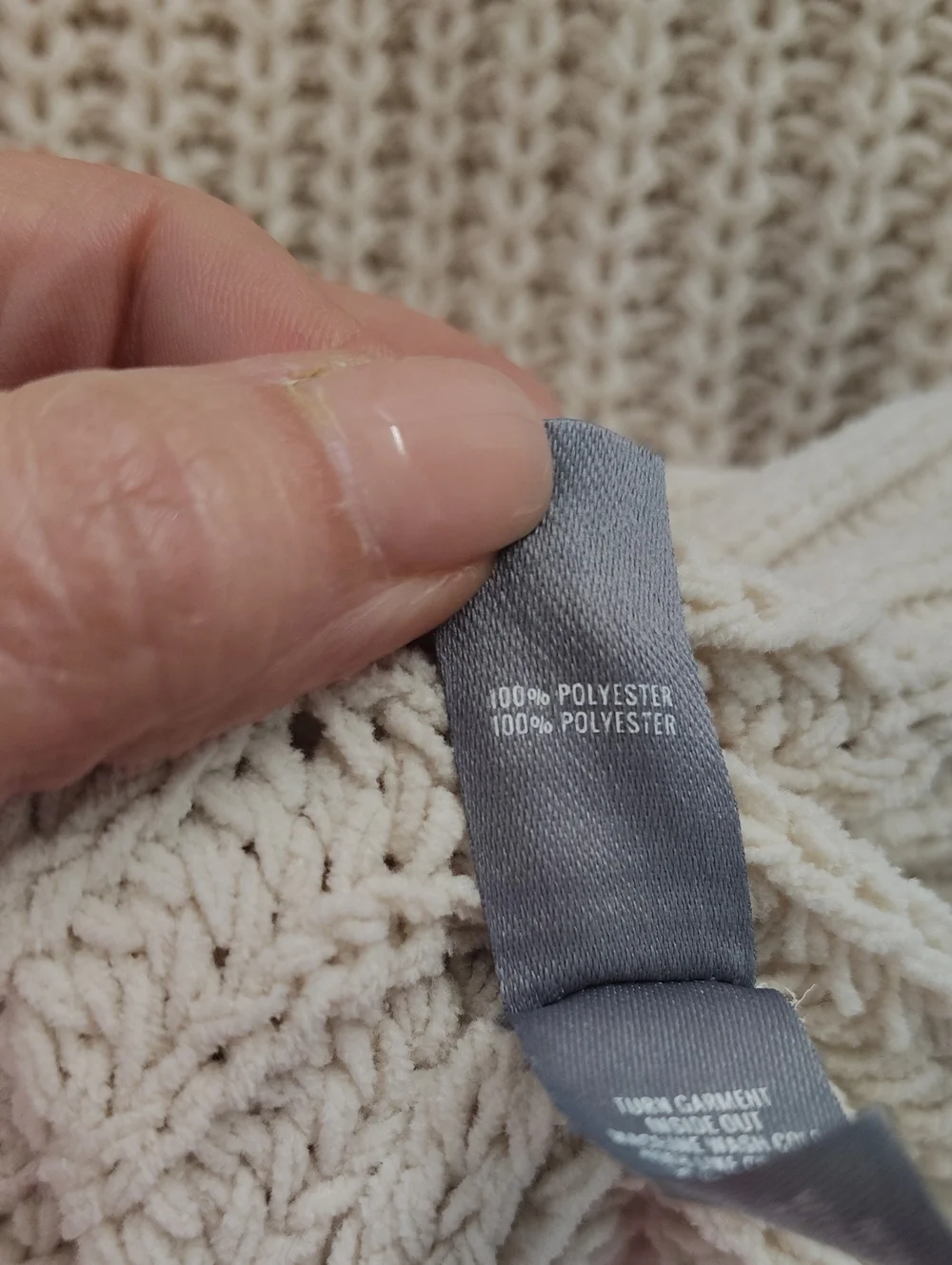 Aerie Oversized Knit Turtleneck Sweater Small Shaker Knit Warm Winter Cozy